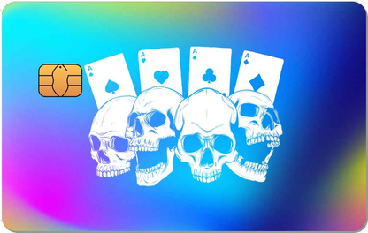 Skull Metal Credit Card - The Rich Card