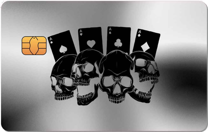 Skull Metal Credit Card - The Rich Card