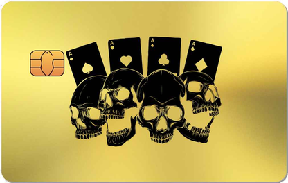 Skull Metal Credit Card - The Rich Card