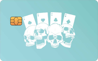 Skull Metal Credit Card - The Rich Card