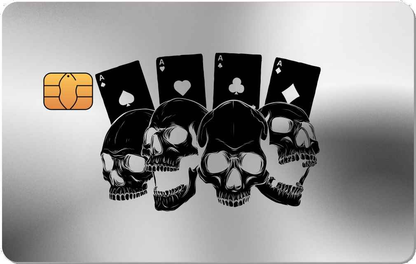 Skull Metal Credit Card - The Rich Card