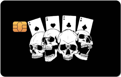 Skull Metal Credit Card - The Rich Card
