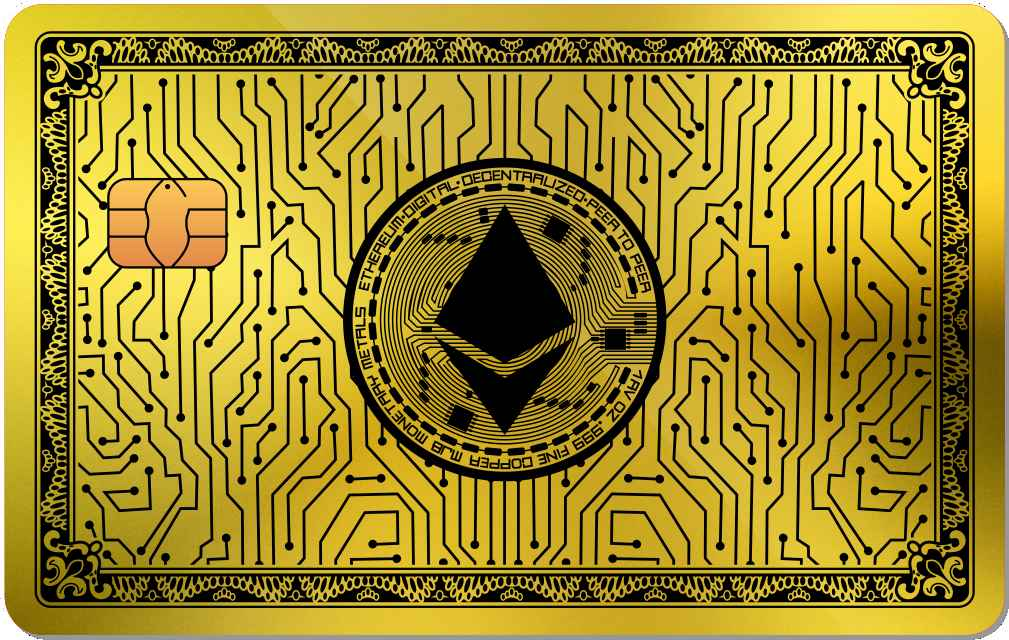 Ethereum Circuit Metal Credit Card - The Rich Card