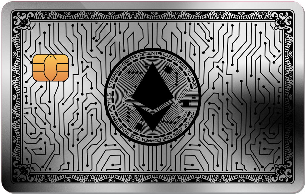 Ethereum Circuit Metal Credit Card - The Rich Card