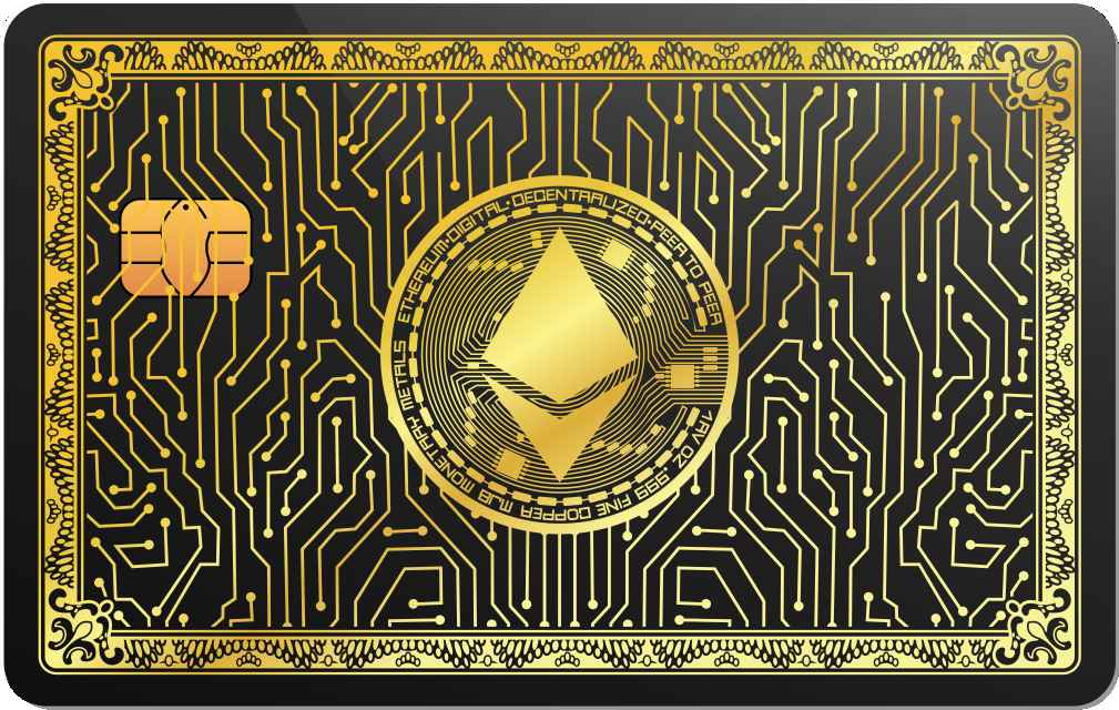 Ethereum Circuit Metal Credit Card - The Rich Card
