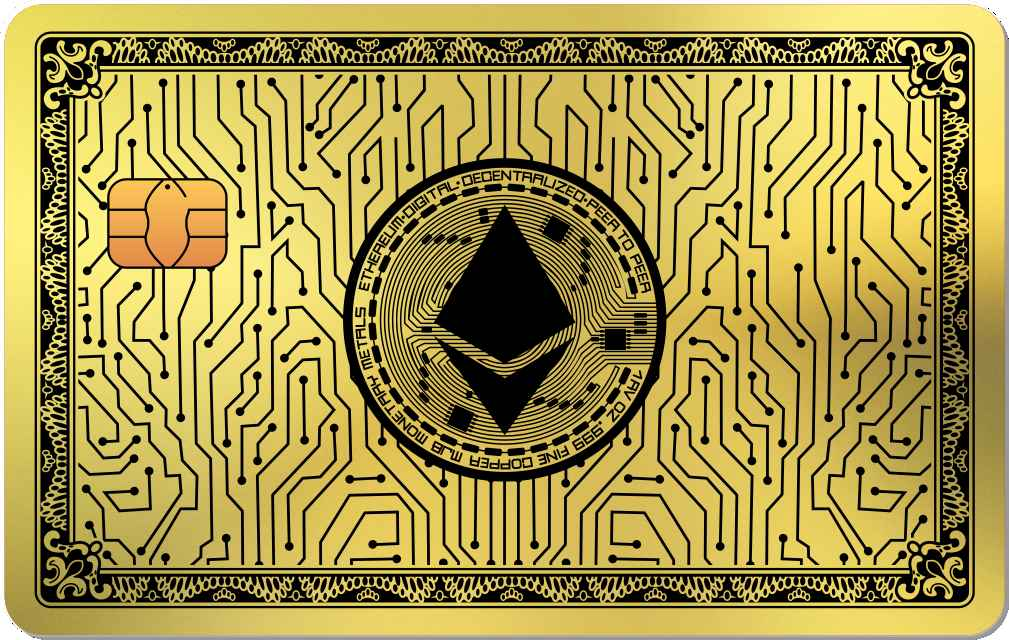 Ethereum Circuit Metal Credit Card - The Rich Card