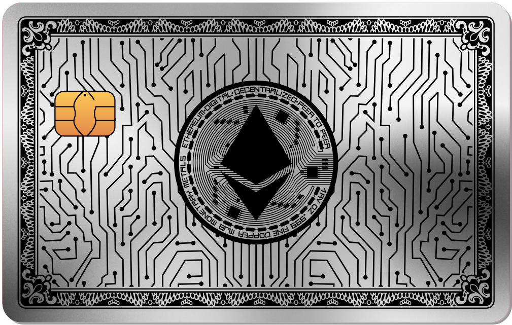 Ethereum Circuit Metal Credit Card - The Rich Card