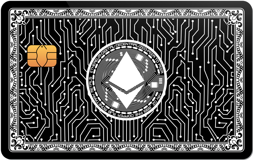 Ethereum Circuit Metal Credit Card - The Rich Card