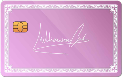 Millionaire Club Metal Card
