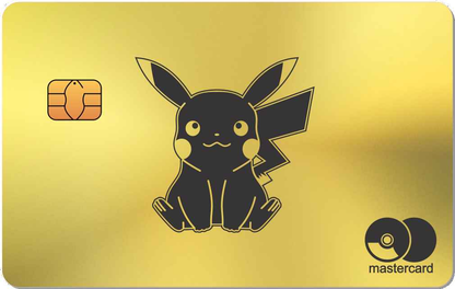 Pikachu Metal Card - The Rich Card
