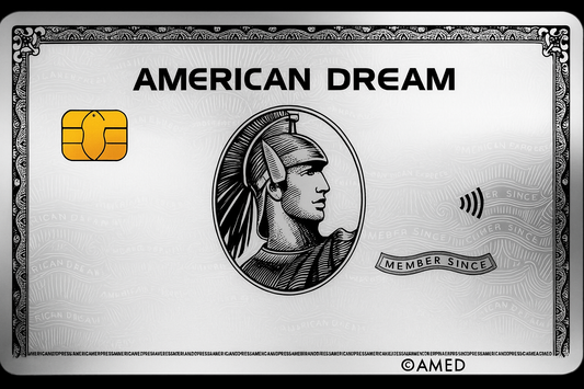 Premium AMED Metal Card