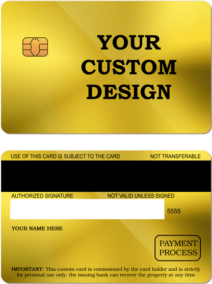 Custom Metal Card - The Rich Card