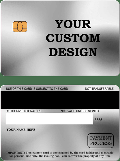 Custom Metal Card - The Rich Card