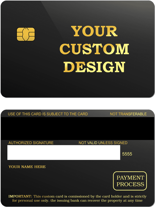 Custom Metal Card - The Rich Card