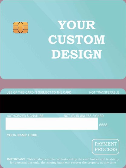 Custom Metal Card - The Rich Card