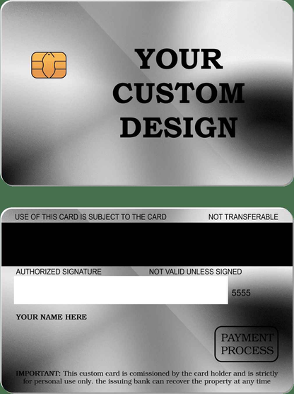 Custom Metal Card - The Rich Card