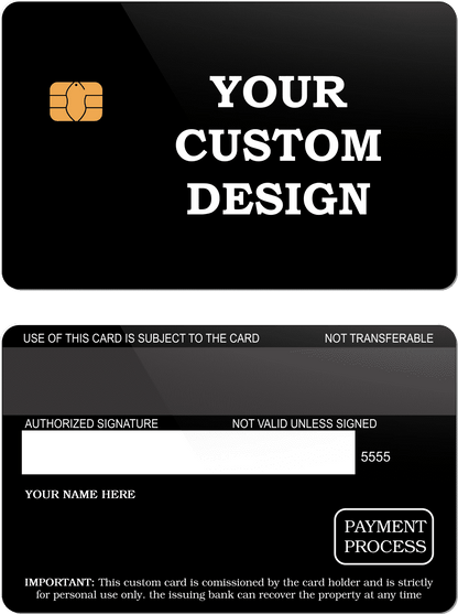 Custom Metal Card - The Rich Card